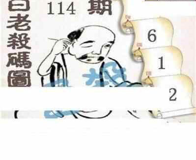 24114期: 白老3D杀码图版