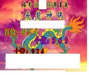 25340期: 三毛3D精品图谜