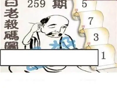 25259期: 白老3D杀码图版