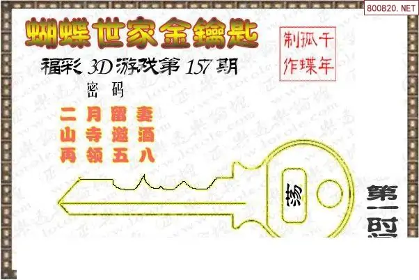 25157期: 3D蝴蝶世家蝴蝶彩图