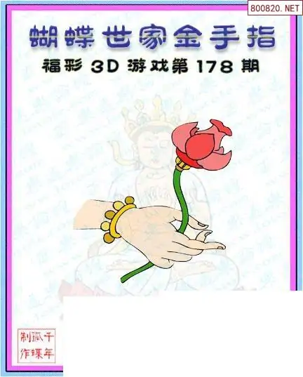 25178期: 3D蝴蝶世家蝴蝶彩图