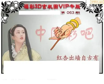 福彩3D26063期天中全套预测分析图