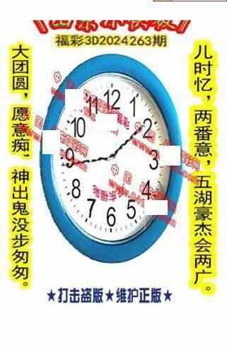 24263期: 福彩3D丹东全图分析