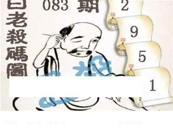 26083期: 白老3D杀码图版