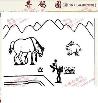 九宝图26064期福彩3D寻码图