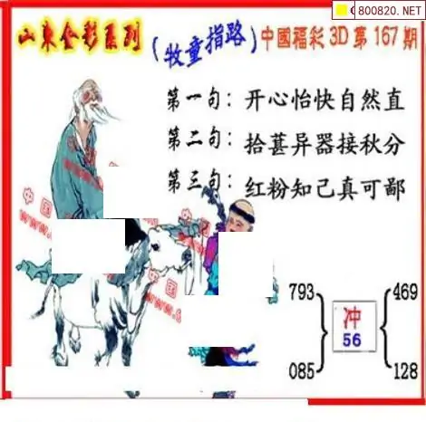 25167期: 福彩3D丹东全图分析