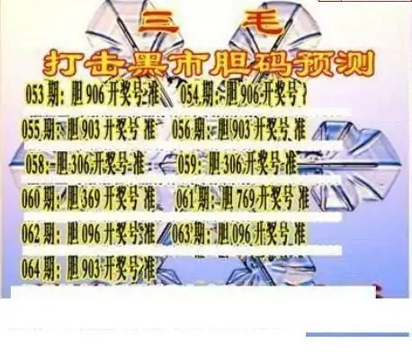 25064期: 三毛3D精品图谜