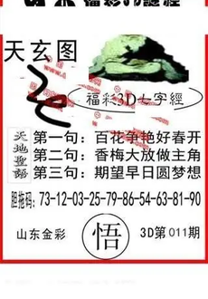 26011期: 福彩3D丹东全图分析