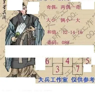 26072期: 大兵福彩3D黄金报图版