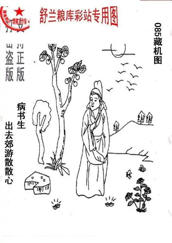 25085期: 老村长福彩3D天天图谜