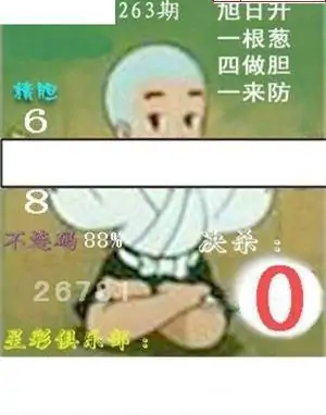 25263期: 白老3D杀码图版