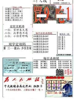 25345期: 福彩3D全套图版参考