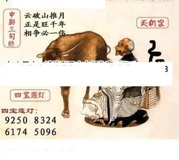 福彩3D26069期天中全套预测分析图