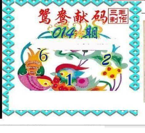 25014期: 三毛3D精品图谜