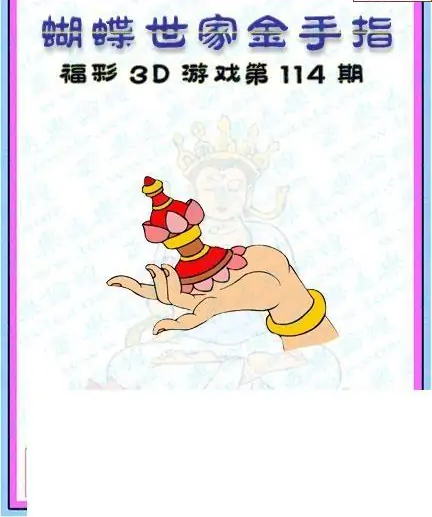 25114期: 3D蝴蝶世家蝴蝶彩图