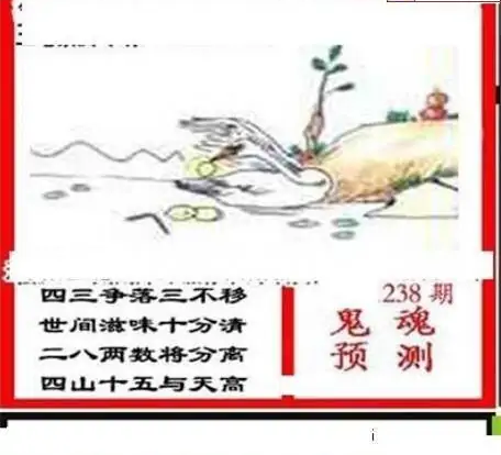 25238期: 三毛3D精品图谜