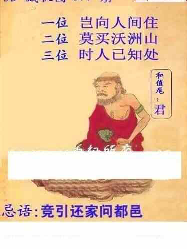 24077期: 白老3D杀码图版