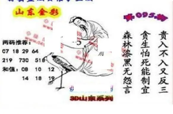 26095期: 福彩3D丹东全图分析