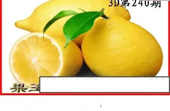 25240期: 白老3D杀码图版