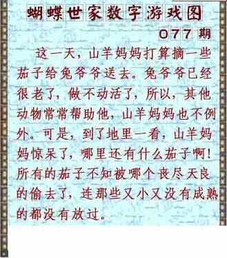 24077期: 3D蝴蝶世家蝴蝶彩图