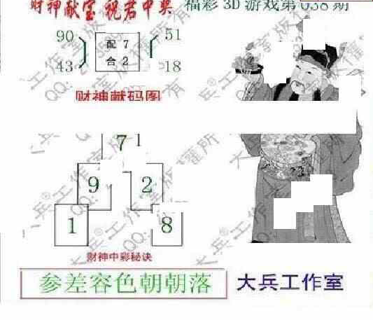 25038期: 大兵福彩3D黄金报图版