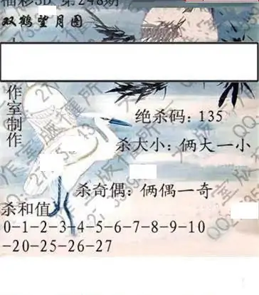 25248期: 大兵福彩3D黄金报图版