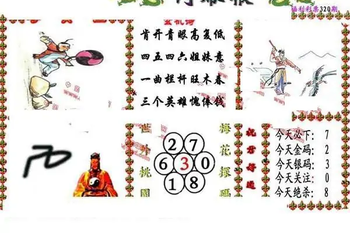 25320期: 福彩3D丹东全图分析