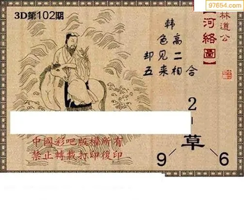 福彩3D26102期天中全套预测分析图