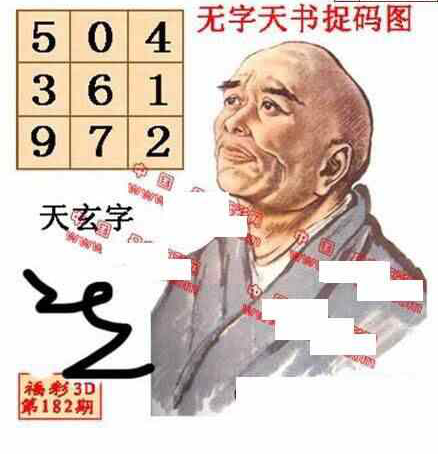 24182期: 福彩3D丹东全图分析