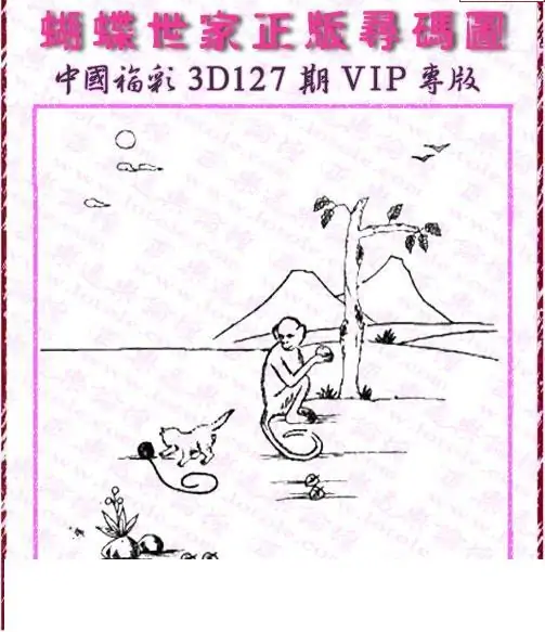25127期: 3D蝴蝶世家蝴蝶彩图