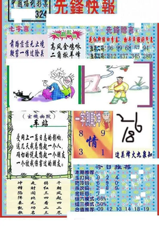 25324期: 福彩3D丹东全图分析