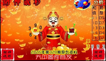 25328期: 财神说彩3D全套图版