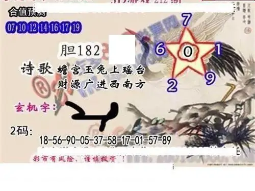 25212期: 白老3D杀码图版