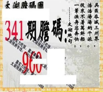 25341期: 太湖图福彩3D精品预测