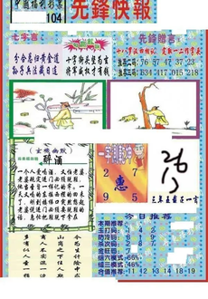 26104期: 福彩3D丹东全图分析