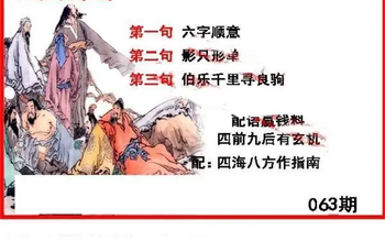 26063期: 福彩3D丹东全图分析