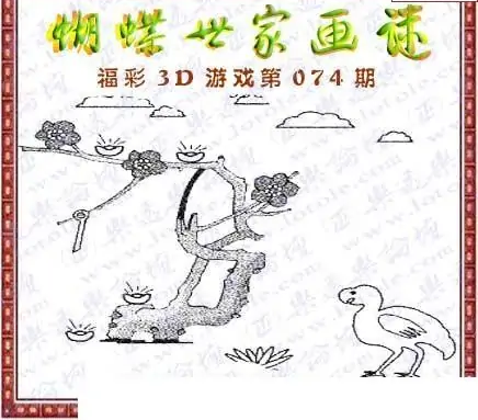 25074期: 3D蝴蝶世家蝴蝶彩图