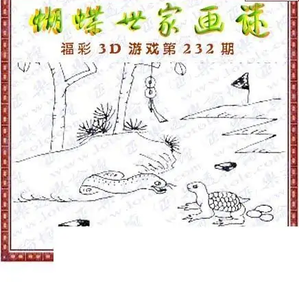 25232期: 3D蝴蝶世家蝴蝶彩图