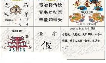 25333期: 大兵福彩3D黄金报图版