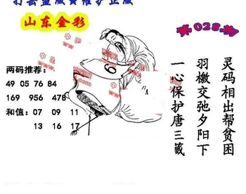 26028期: 福彩3D丹东全图分析