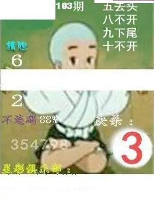 25103期: 白老3D杀码图版