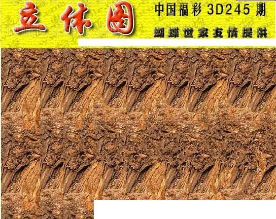 25245期: 3D蝴蝶世家蝴蝶彩图