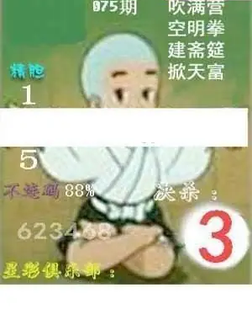 26075期: 白老3D杀码图版