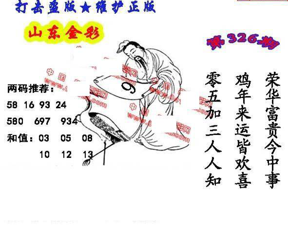 24326期: 福彩3D丹东全图分析