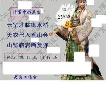 26058期: 大兵福彩3D黄金报图版
