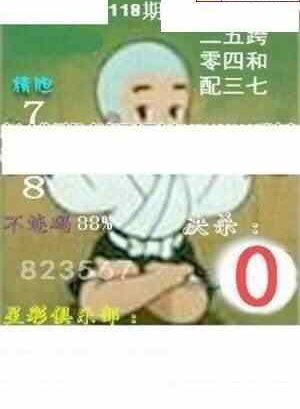 24118期: 白老3D杀码图版