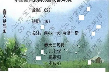 25343期: 大兵福彩3D黄金报图版