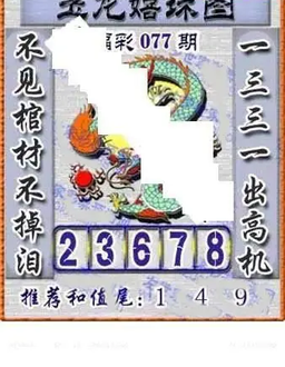 福彩3D 26077期佐罗图一掌经预测图