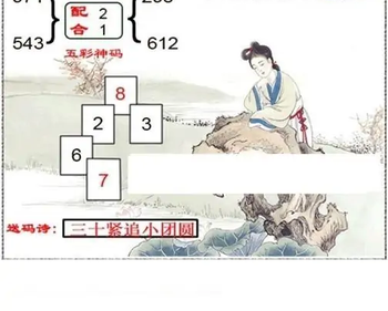 福彩3D26096期天中全套预测分析图