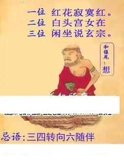 26031期: 白老3D杀码图版